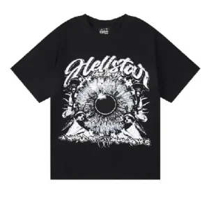 Hellstar American Eyeball T-shirt Black