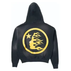 Hellstar No Guts No Glory Hoodie Black Yellow