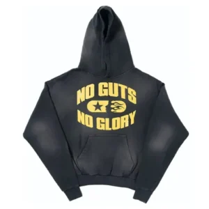 Hellstar No Guts No Glory Hoodie Black Yellow
