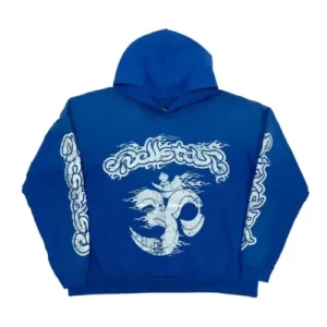 Hellstar Records Yoga Hoodie Blue