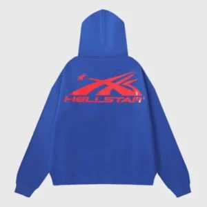 Hellstar Blue Gel Logo Tracksuit