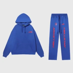 Hellstar Blue Gel Logo Tracksuit
