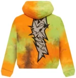 Hellstar Orange Halloween Vomit Hoodie