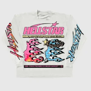 Hellstar Pixel Long Classic Sleeve Sweater