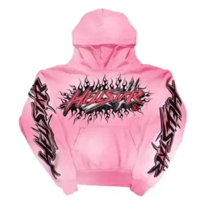 Hellstar Pink Black Hoodie