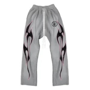 Hellstar Records Sport Logo Gel Tracksuit Unisex Grey