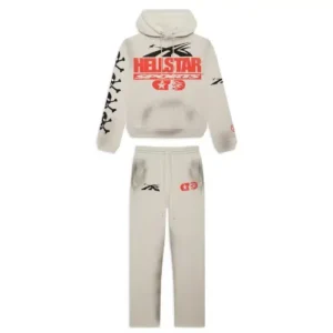 Hellstar If You Don’t Like Us Beat Us Tracksuit White