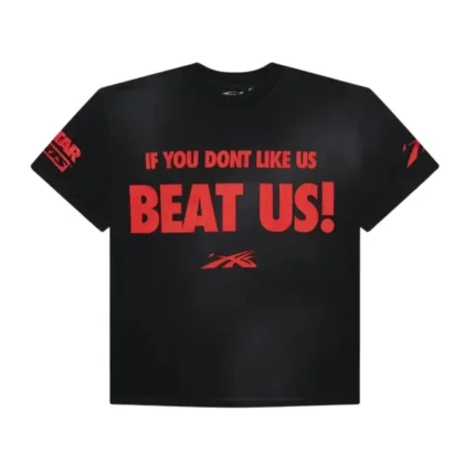 Hellstar Beat Us! Shirt Red/Black