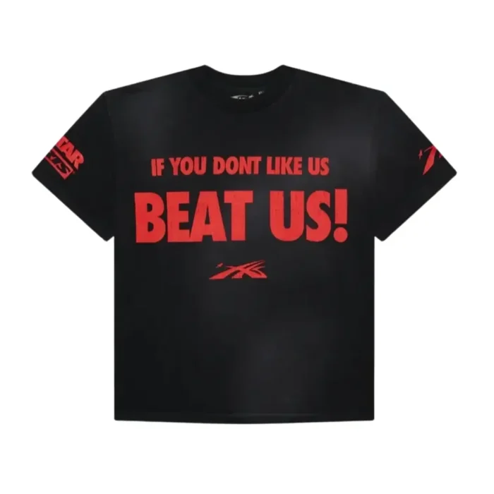 Hellstar Beat Us! Shirt Red/Black