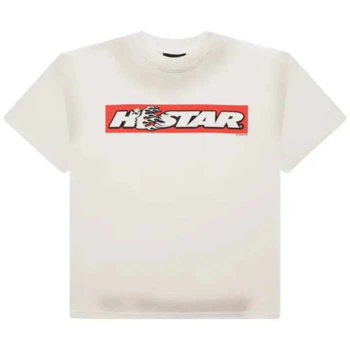 Hellstar Box Logo White Shirt