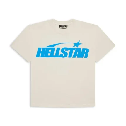 Hellstar Blue and White T-Shirt