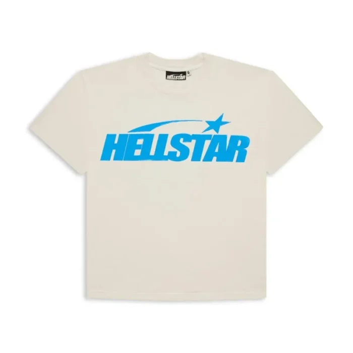 Hellstar Blue and White T-Shirt