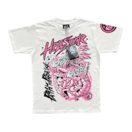 Hellstar No Guts No Glory White T-Shirt