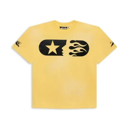 Hellstar Sports Marathon Yellow Shirt