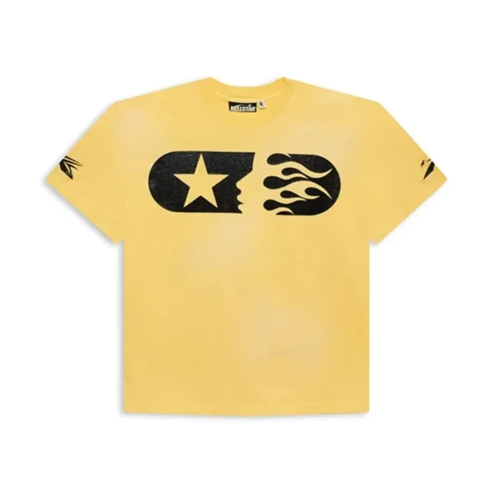 Hellstar Sports Marathon Yellow Shirt