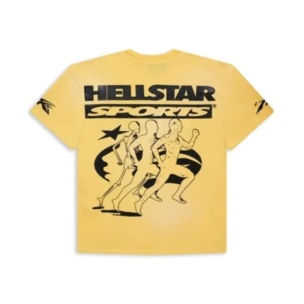 Hellstar Sports Marathon Yellow Shirt
