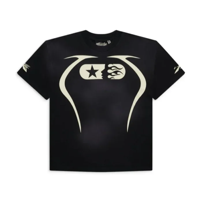 Hellstar Black Warm Up T-Shirt 11