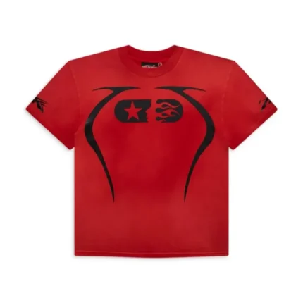 Hellstar Red Warm Up T-Shirt 11