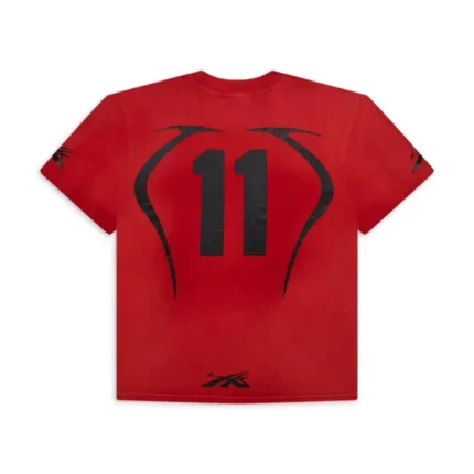 Hellstar Red Warm Up T-Shirt 11