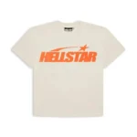 Hellstar Orange / White Classic T-Shirt
