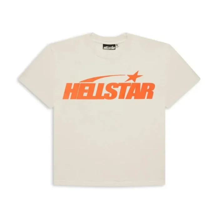 Hellstar Orange / White Classic T-Shirt