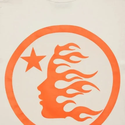 Hellstar Orange / White Classic T-Shirt