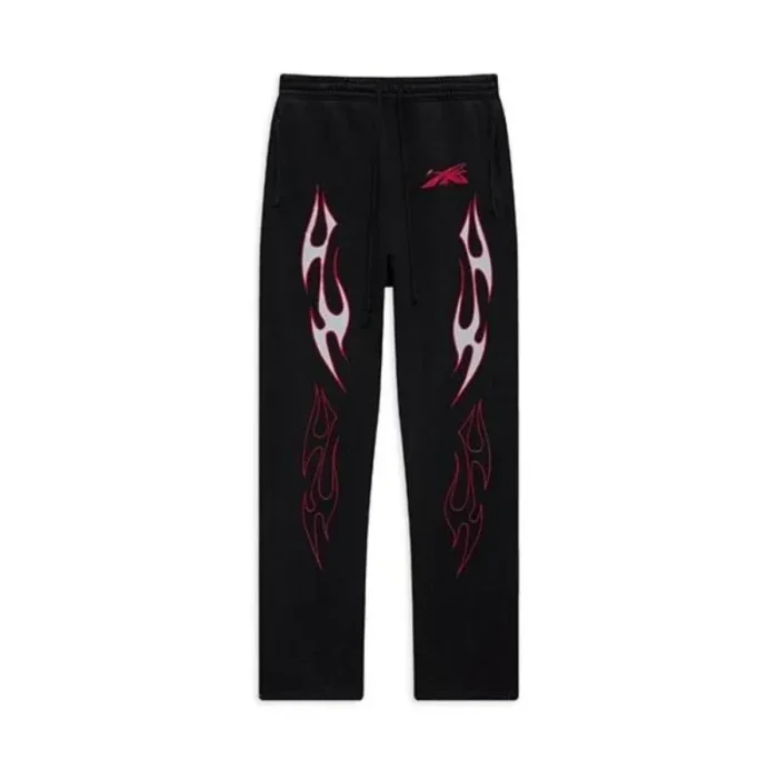 Hellstar Flame Sweatpants Black