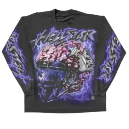Hellstar Long Sleeve Powered By The Star Sweatshirt