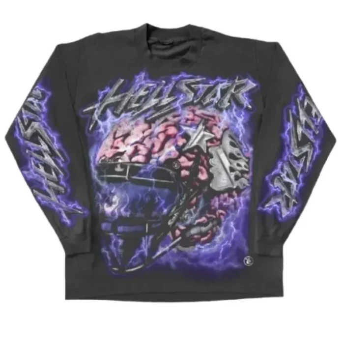 Hellstar Long Sleeve Powered By The Star Sweatshirt