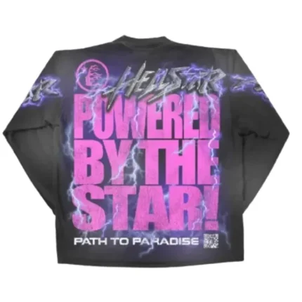 Hellstar Long Sleeve Powered By The Star Sweatshirt