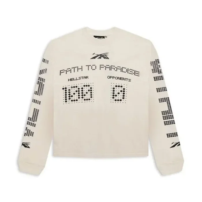 Hellstar Classic Scoreboard White Sweatshirt