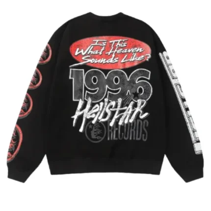Hellstar Studios Records Sweater in Black