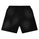 Hellstar Black Green Flame Shorts