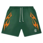 Hellstar Basic Flame Green Shorts