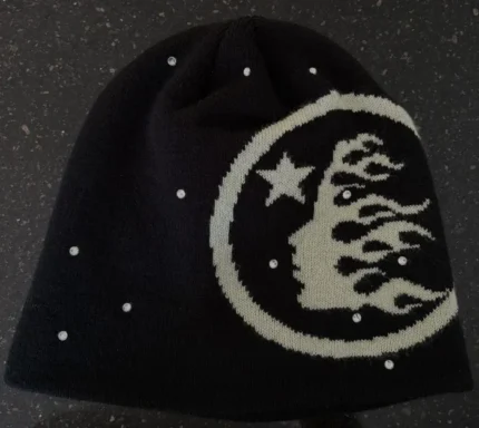 Hellstar Starry Night Beanie Black