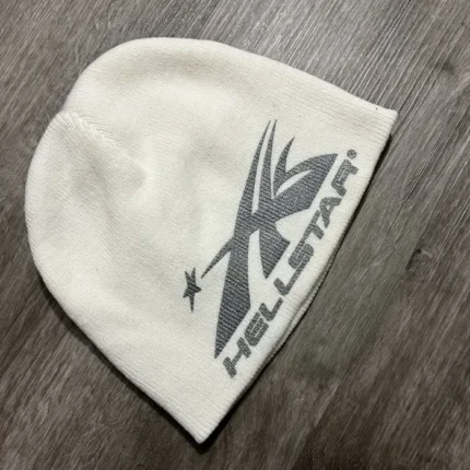 Hellstar Sample Beanie White