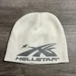 Hellstar Sample Beanie White