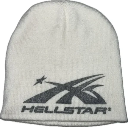 White Hellstar Beanie