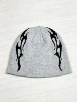 Gray Hellstar Beanie