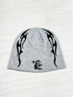 Gray Hellstar Beanie