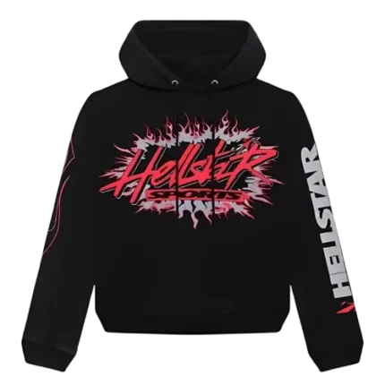 Hellstar Red Sports Future Flame Hoodie