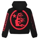 Hellstar Red Sports Future Flame Hoodie