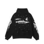 Black in Hellstar Racer Vintage Hoodie