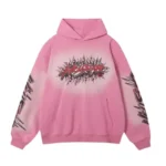 Hellstar Studios Records Hoodie in Pink