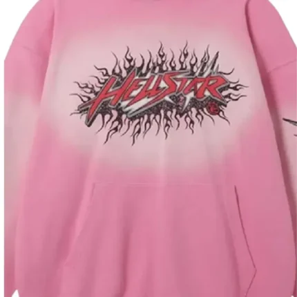 Hellstar Studios Records Hoodie in Pink