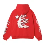 Hellstar Studios Records Hoodie in Red
