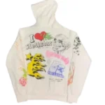 Hellstar Summer Love Hoodie in White