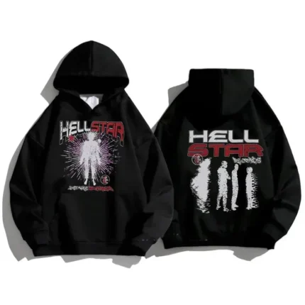 Hellstar Mens Hoodie Black