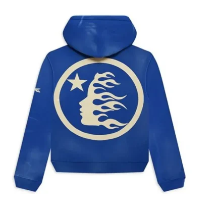Hellstar No Guts No Glory Hoodie in Blue