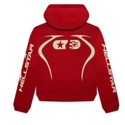 Hellstar Sports Hoodie in Red